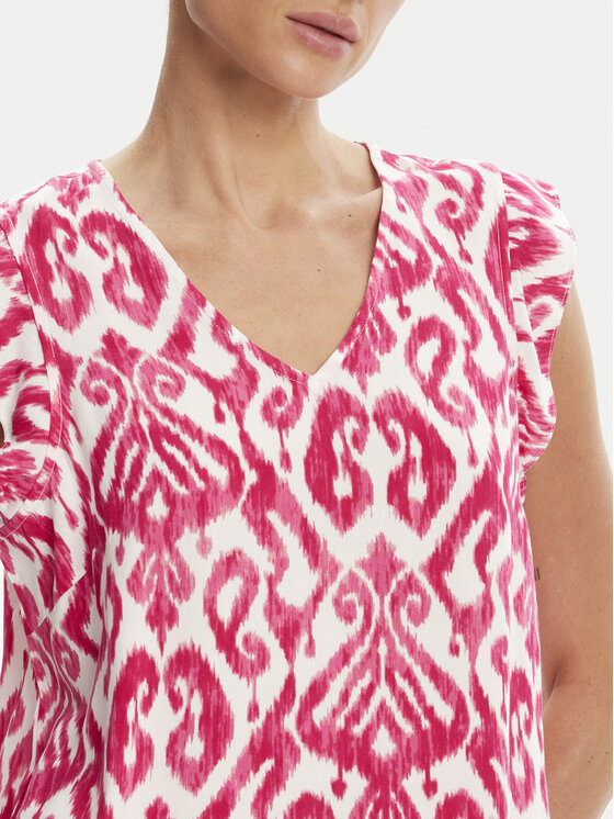 Pieces Pieces Bluse Nya 17147804 Rosa Regular Fit