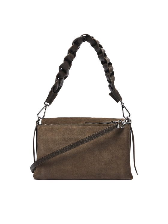 Coccinelle Coccinelle Geantă P6P Boheme Suede Bimaterial E1 P6P 12 01 01 Kaki
