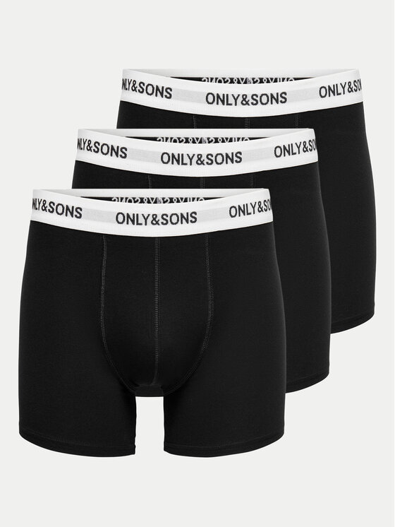 Only & Sons Set Od 3 Para Bokserica Fitz 22028589 Crna