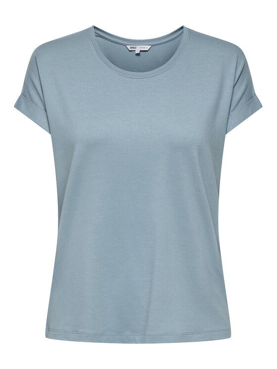 ONLY ONLY Tricou Moster 15106662 Albastru Regular Fit