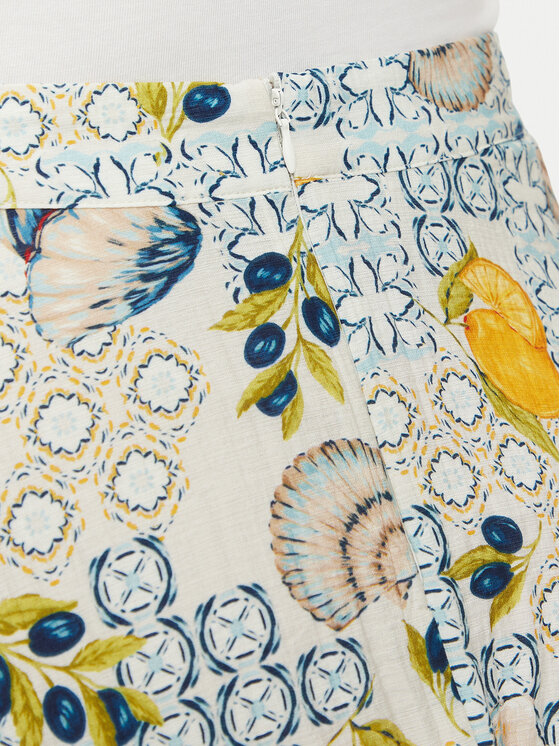 Vero Moda Vero Moda Fustă Valentina 10351012 Bej deschis A-Line Fit