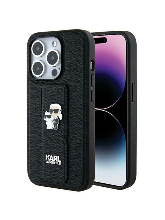 KARL LAGERFELD KARL LAGERFELD Etui na telefon iPhone 13 Pro / 13 Czarny