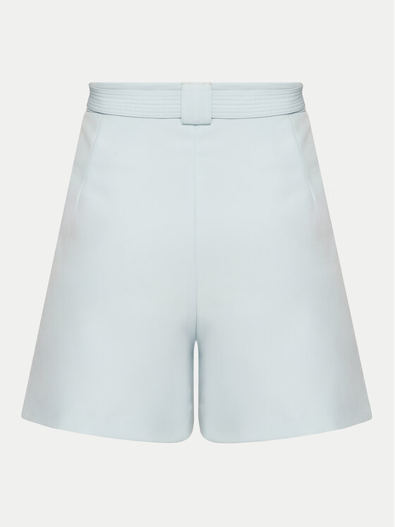 Guess Guess Pantalon scurți din material W5GD0I WH9Y2 Albastru celest Classic Fit