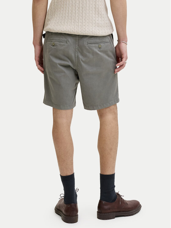Jack & Jones Jack & Jones Bavlnené šortky Ace Vance 12293005 Tmavo zelená Relaxed Fit