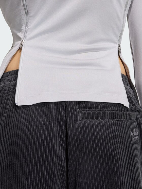 adidas adidas Longsleeve 165372 Szary Slim Fit