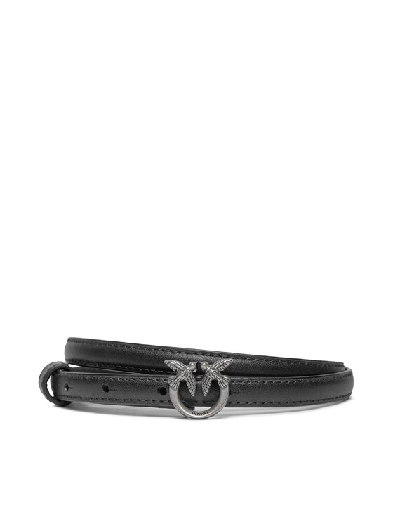 PINKO Pinko Opasek Love Berry H1 Belt PE 24 PLT01 102148 A0F1 Černá