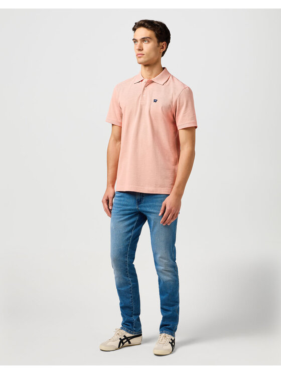 Wrangler Wrangler Polo 5401139263994 Rosa Regular Fit