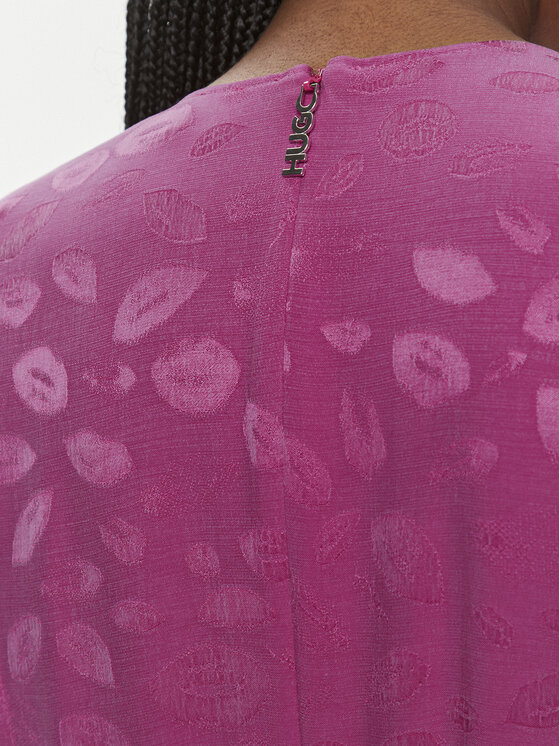 HUGO HUGO Vestito da giorno Kaminna 50504499 Rosa Regular Fit