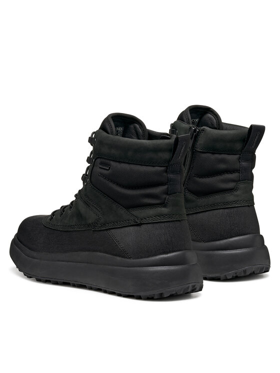 Geox Geox Trekking čevlji U Granito + Grip B A U56FZD 04550 C9999 Črna
