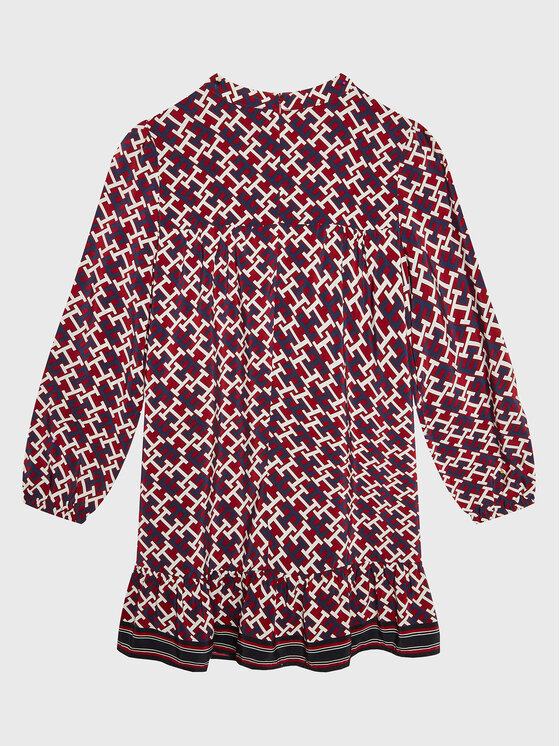 Tommy Hilfiger Tommy Hilfiger Každodenní šaty Monogram KG0KG06886 Barevná Regular Fit