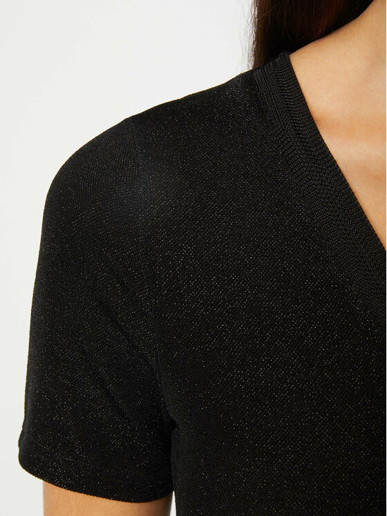 Morgan Morgan Bluse 212-DIWI Schwarz Regular Fit