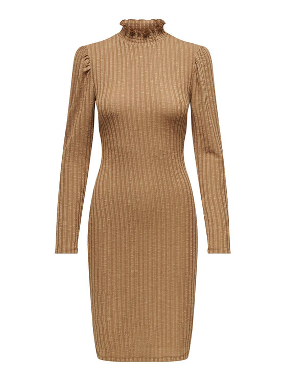 JDY JDY Strickkleid 15297404 Braun Regular Fit