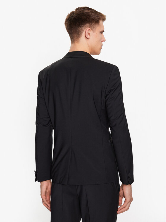 HUGO Hugo Sako 50476333 Černá Extra Slim Fit