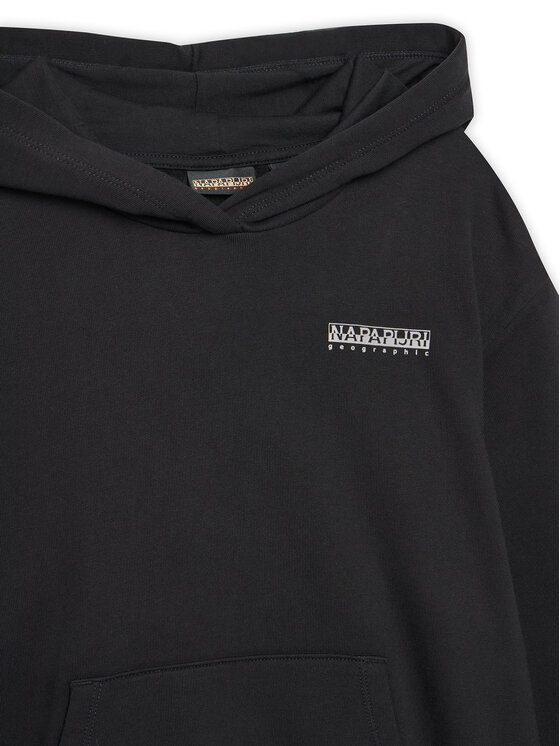 Napapijri Napapijri Μπλούζα B-AHR NP0A891A D Μαύρο Loose Fit