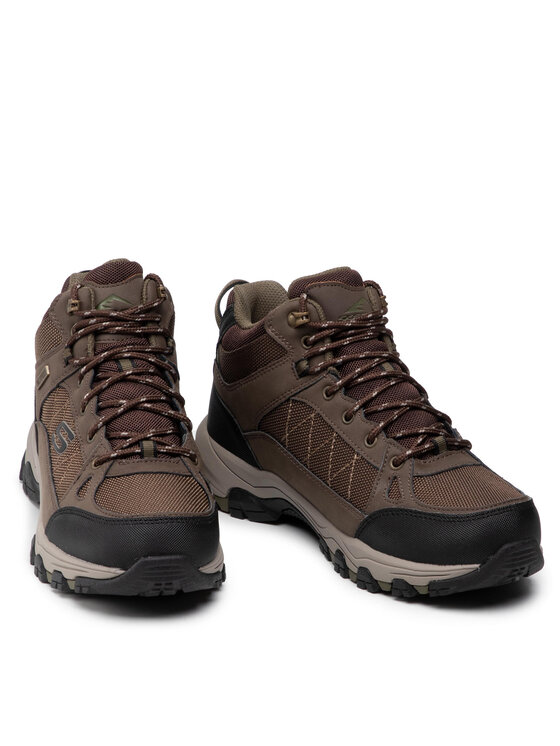 Skechers Skechers Turistická obuv Melano 204477/CHOC Hnědá