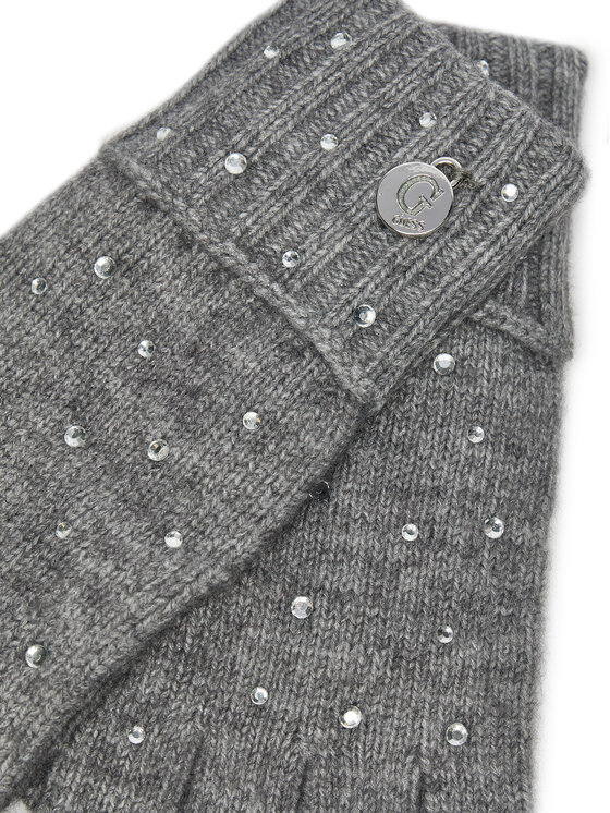 Guess Guess Sieviešu cimdi AW5215 POL02 Pelēks