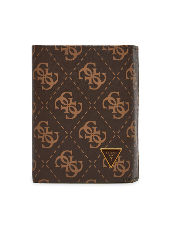 Guess Guess Malá pánská peněženka Mito SMMTLL LEA65 Hnědá
