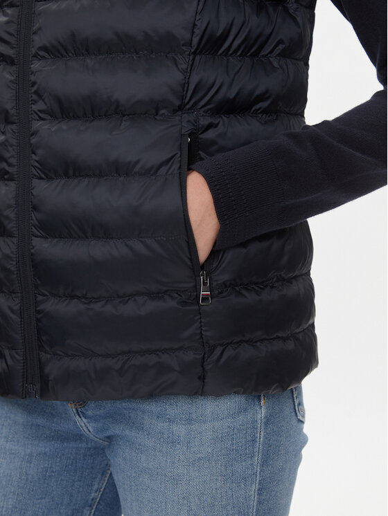 Tommy Hilfiger Tommy Hilfiger Varrukateta jakk Global Stripe WW0WW42051 Tumesinine Regular Fit