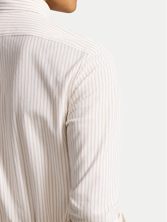 Polo Ralph Lauren Polo Ralph Lauren Koszula 710934575003 Beżowy Slim Fit