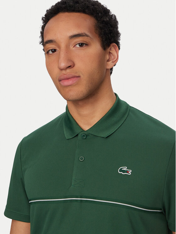 Lacoste Lacoste Polo DH0171 Zaļš Regular Fit