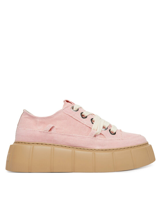 Inuikii Sneakers Matilda Frayed 1001-001-0181 Roz deschis