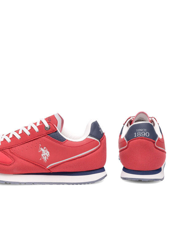 U.S. Polo Assn. U.S. Polo Assn. Sneakersy NOBIK001C Czerwony