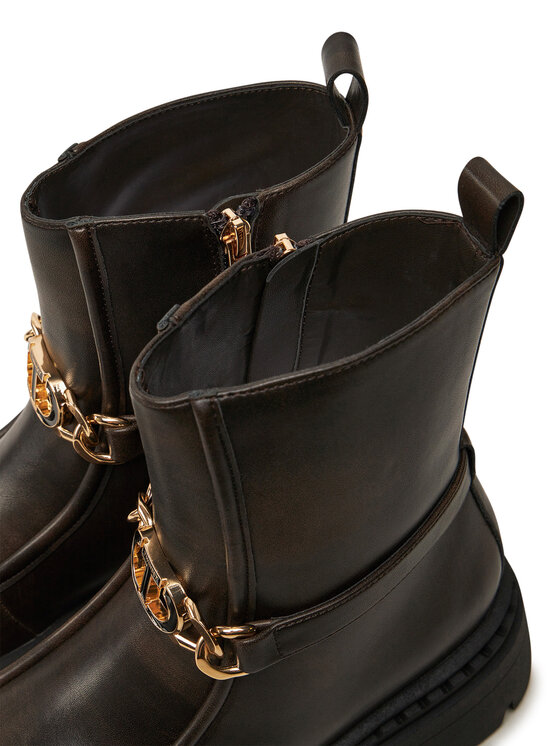 TWINSET TWINSET Botine 242TGT110 Maro