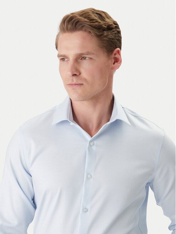 Calvin Klein Calvin Klein Koszula LV019EU090 Niebieski Slim Fit