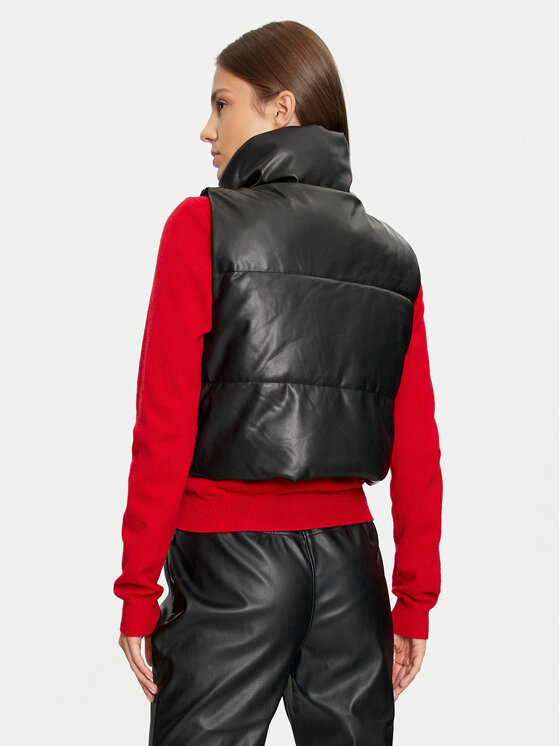 ONLY ONLY Prsluk Elsie 15322028 Crna Regular Fit