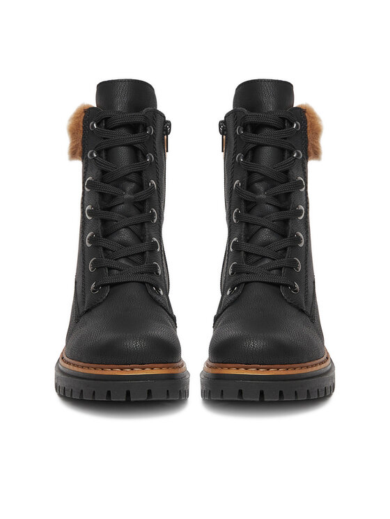 Rieker Rieker Schnürschuhe CEO-72630-00 Schwarz