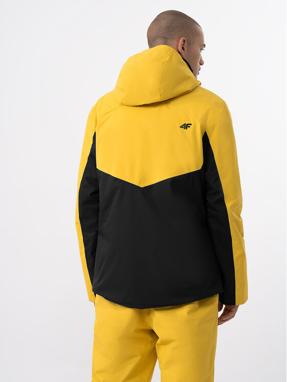4F 4F Скиорско яке 4FAW23TTJAM284 Жълт Regular Fit