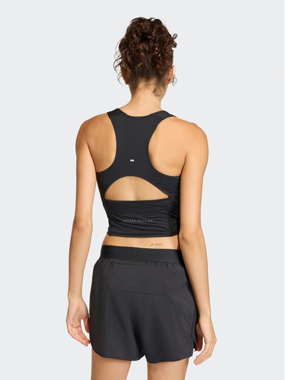 adidas adidas Koszulka techniczna 159618 Czarny Fitted Fit