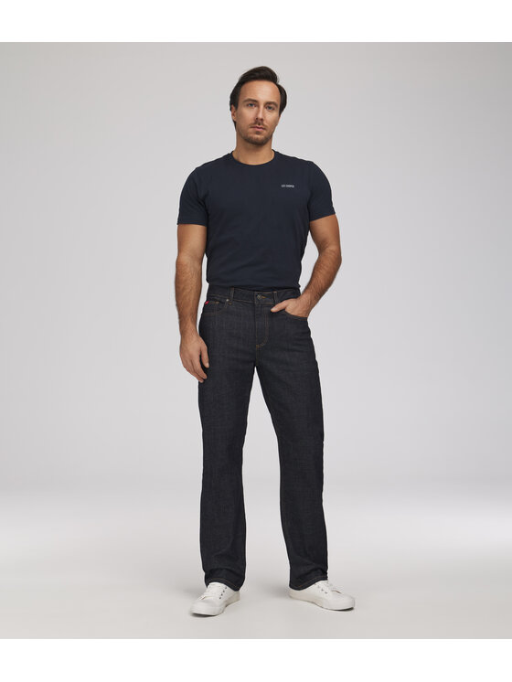 Lee Cooper Lee Cooper Jeansy JEANS M LC118 TOTEM RINSED Niebieski Regular Fit