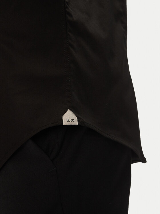 Liu Jo Liu Jo Koszula QXX007 T2662 Czarny Slim Fit