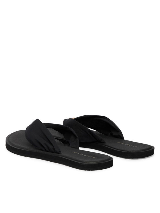 Tommy Hilfiger Tommy Hilfiger Flip-flops Scandi Soft Summer Sandal FW0FW09421 Fekete