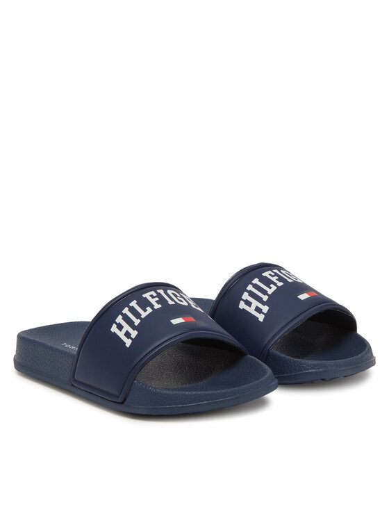 Tommy Hilfiger Tommy Hilfiger Шльопанці T3X0-33916-1172 Cиній