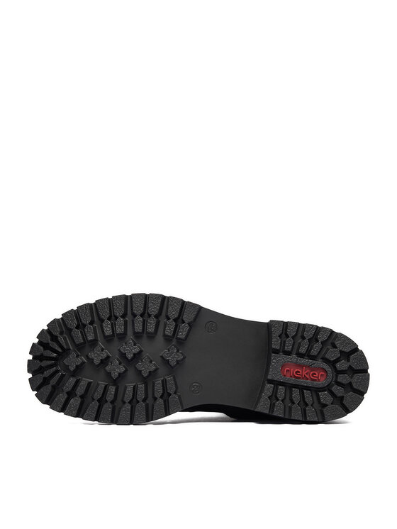 Rieker Rieker Schnürschuhe CEO-72653-00 Schwarz