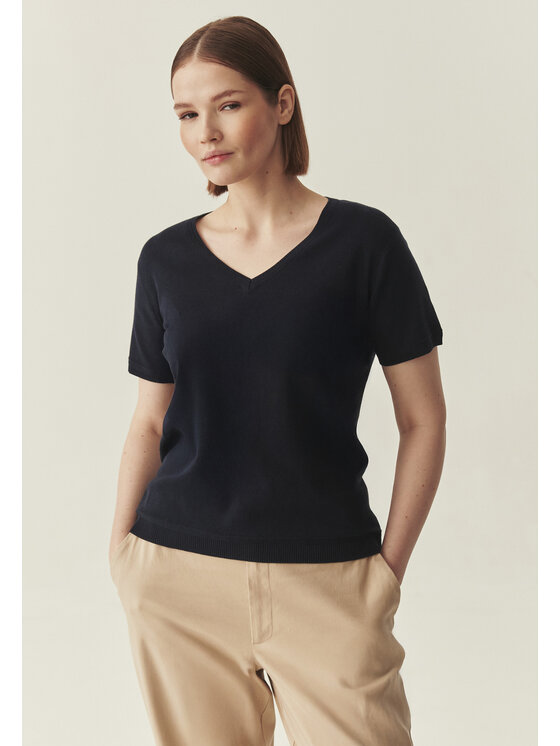 TATUUM Tatuum Blúzka EMIS Tmavomodrá Classic Fit