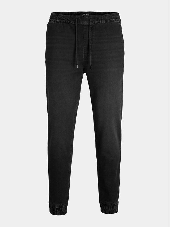 Jack & Jones Jack & Jones Joggers kalhoty Gordon 12249140 Černá Tapered Fit