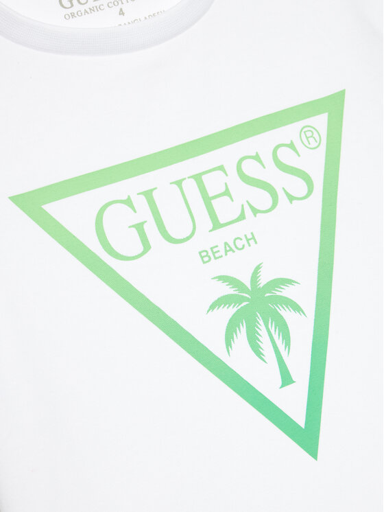 Guess Guess T-krekls L4GI33 J1311 Balts Regular Fit