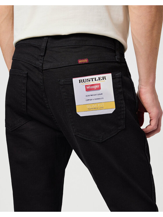 Wrangler Wrangler Jeans RUSTLER Nero Slim Fit