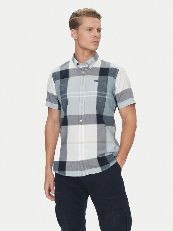 Barbour Košeľa Gordon MSH5300TN45 Tmavomodrá Regular Fit