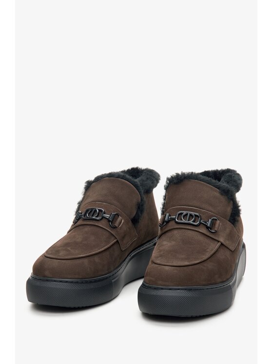 Estro Estro Botki ER00114182 Brązowy