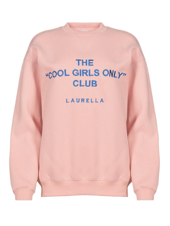 LAURELLA LAURELLA Mikina 1TU012 Růžová Regular Fit