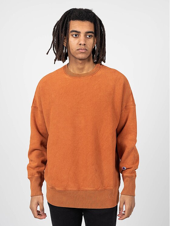 Champion Champion Bluza 216488 Pomarańczowy Regular Fit