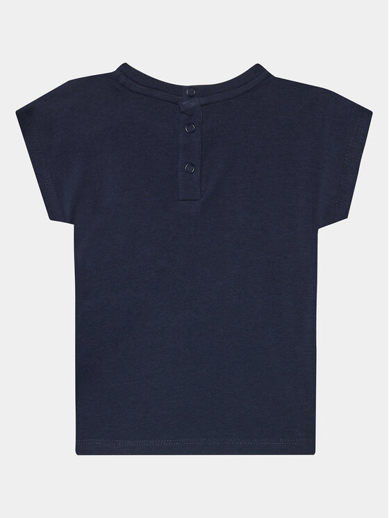 Guess Guess Tricou K4RI25 K6YW4 Bleumarin Boxy Fit