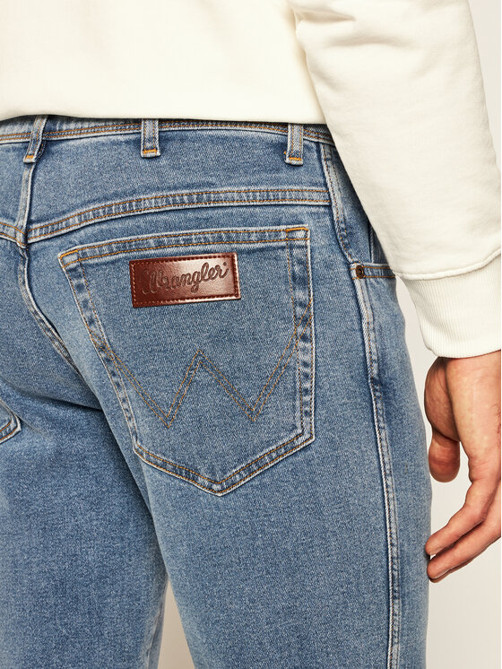 Wrangler Wrangler Jeansy Texas W12SM511Q 112126508 Niebieski Slim Fit