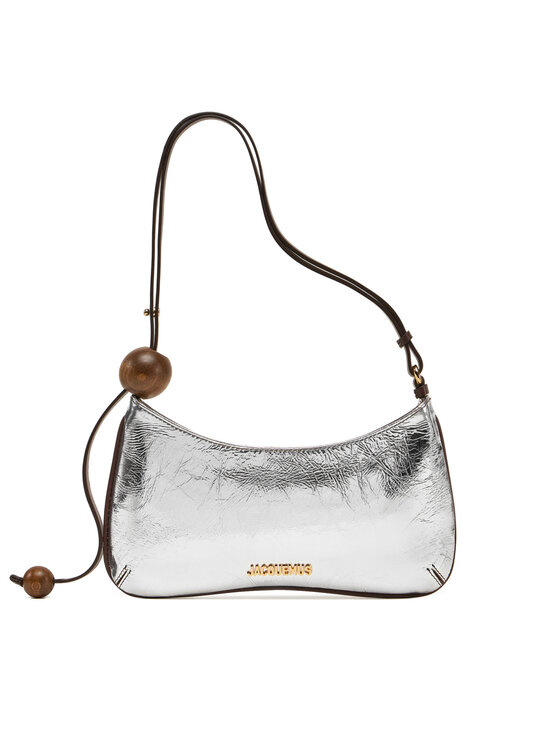 Geantă JACQUEMUS Le Bisou Perle 24H231BA057-3192 Argintiu