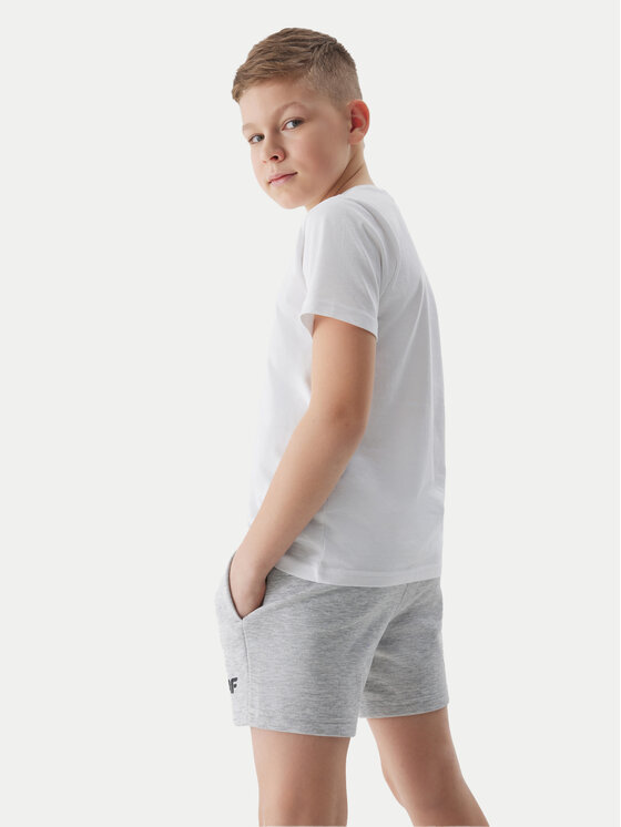 4F 4F Sportske kratke hlače 4FJWSS24TSHOM272 Siva Regular Fit