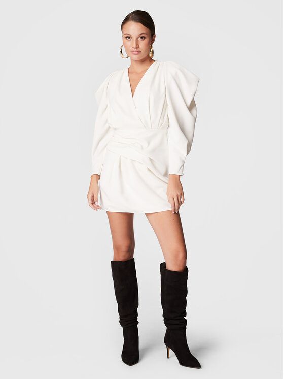 IRO IRO Coctailkleid Sofi AR132 Weiß Regular Fit